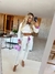 Imagem do Conjunto Molly - Cropped Manga Longa E Calça