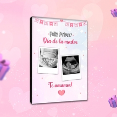 Cuadro Dia de la Madre Diseño Feliz primer Día