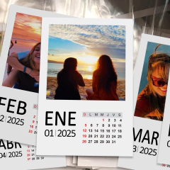 Calendario Estilo Polaroid Imantado 2025