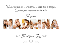 Cuadro MADRINA Collage - comprar online