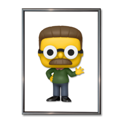 Cuadro Los simpsons Flanders Funko
