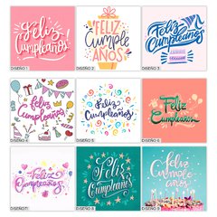Tarjeta sorpresa con fotos regalo de cumpleaños - varios diseños en internet
