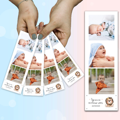 Souvenir imantado Tira Foto cabina pack x5 Temática Leoncito