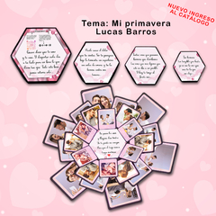 Caja sorpresa explosiva Interactiva - Canción Mi primavera - Lucas barros - comprar online