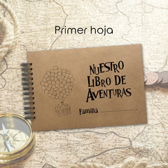Libro de aventuras Up PREMIUM FAMILIA Foto Álbum 20x30 cms anillado + SIN FOTOS en internet