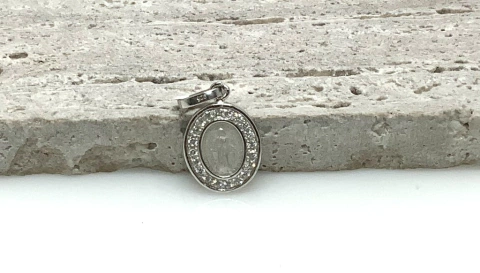 Medalla de Plata 925 Virgen de Guadalupe - comprar online