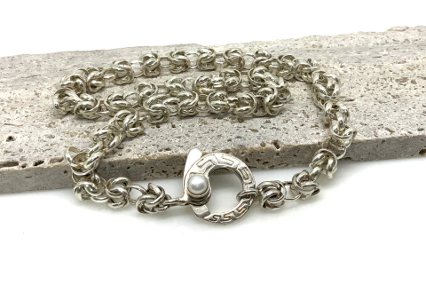 Gargantilla de Plata 925 y Perla *206