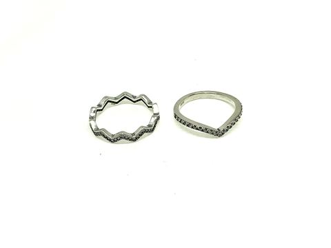 Anillo de Plata 925 con Circones