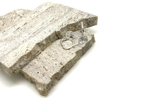 Aro de Plata 925 con Cristal Swarovski