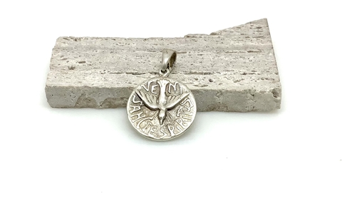 Medalla de Plata 925 Espíritu Santo