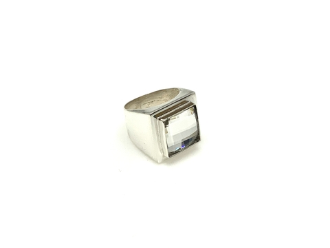 Anillo de Plata 925 con Cristal Swarovski