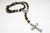 Rosario de Plata 925 con Piedra Ojo de Tigre - comprar online