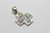 Cruz de Plata 925 con Cristales Swarovski