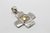 Cruz de Plata 925 con Cristal Swarovski