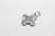 Cruz de Plata 925 Copitos de Nieve - comprar online