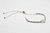 Pulsera de Plata 925 Cruz Regulable - comprar online