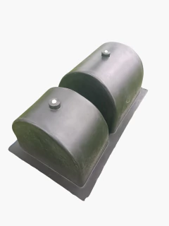 Cocho Duplo / comedouro com divisórias 100 litros - Multiplas Rotomoldagem - Indústria de plásticos Rotomoldados