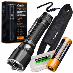 Linterna Fenix TK22 V2.0 1600 Lumens Negra