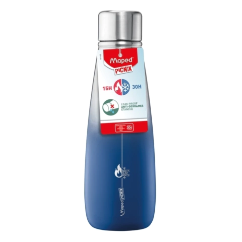 Botella Maped Metal 500ML Concept Azul 80133