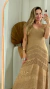 Vestido Tricot Glória Midi Bege - Arruda Store