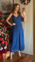 Vestido Larissa Azul - comprar online