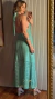Vestido Drica Frente única Verde Claro na internet