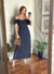 Vestido Tricot Londres Azul - comprar online