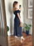 Vestido Tricot Londres Azul - ARRUDA TRICOT