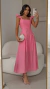 Vestido Laise Rosa Chiclete