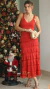 Vestido Tricot Raissa Vermelho