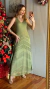 Vestido Tricot Sabina Midi Verde - comprar online