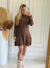 Imagem do Vestido Tricot Viena Marrom