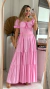 Vestido Tricoline Princesa Rosa - comprar online