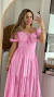 Imagem do Vestido Tricoline Princesa Rosa