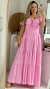 Vestido Tricoline Princesa Rosa - comprar online