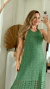 Vestido Drica Frente única Verde na internet