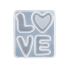 MOLDE SILICONA LOVE MINI + CORAZON