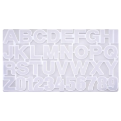 MOLDE PLANCHA LETRAS Y NÚMEROS - MAX - tienda online