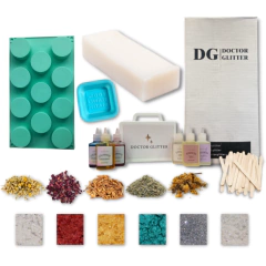 KIT JABONES DE COCO - MOLDE 11 CIRCULOS 4,5CM