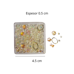 MIX PIGMENTOS CRISTALES STRASS PERLAS - comprar online