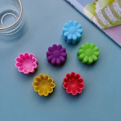 MOLDE SILICONA FLOR MARGARITA 3 CM JABON VELA REPOSTERIA - tienda online