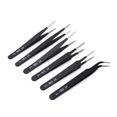 SET 6 PINZAS DE PRECISION DIFERENTES