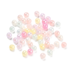 CUENTAS ESFERAS MULTICOLOR PASTEL BRILLOSO X 25 GR