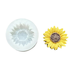 MOLDE SILICONA GIRASOL PETALOS ONDEADOS INDIVIDUAL