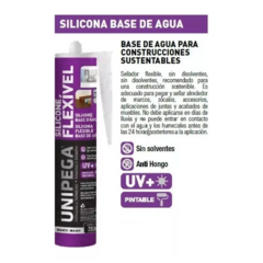 UNIPEGA SILICONA BASE DE AGUA BLANCO - CARTUCHO 280ML - comprar online