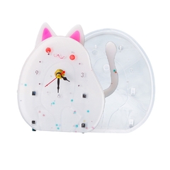 Imagen de MOLDE SILICONA RELOJ DE GATO