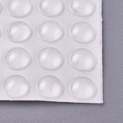 TOPE AUTOADHESIVO SILICONA CIRCULAR X 6 MM X 50 UNIDADES en internet