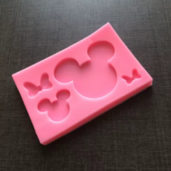 MOLDE PLANCHA MICKEY Y MINNIE - DOCTOR GLITTER