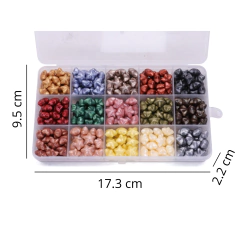 KIT PERLAS DE LACRE PARA SELLO ESTRELLAS METALIZADAS en internet