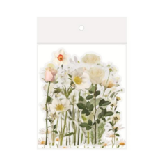 STICKER ADHESIVO FLORES SWEET DECO STICKER 40 UNID